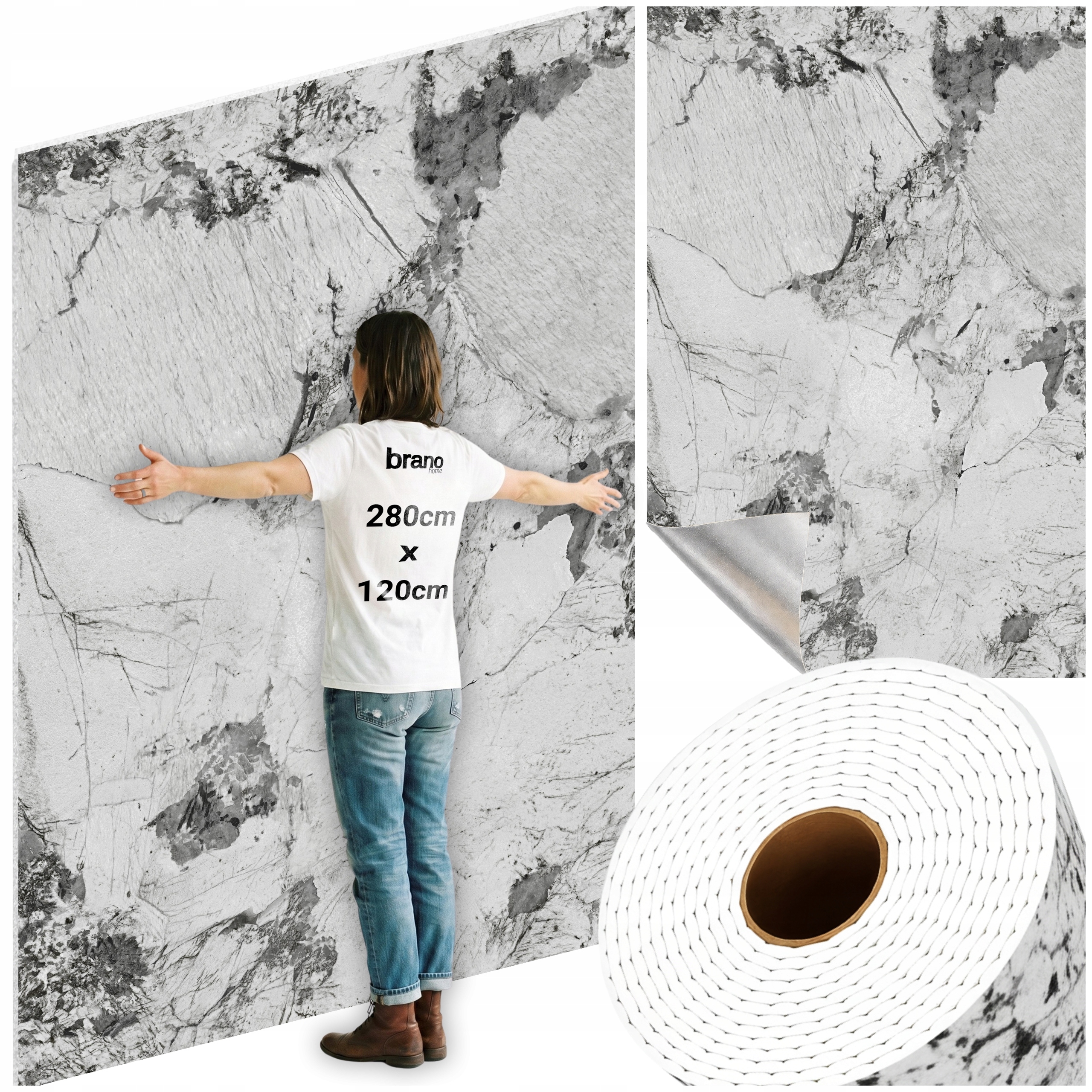 Tapeta Samoprzylepna Patagonia Szeroka 280x120 Połysk Dekoracyjna na Ścianę
