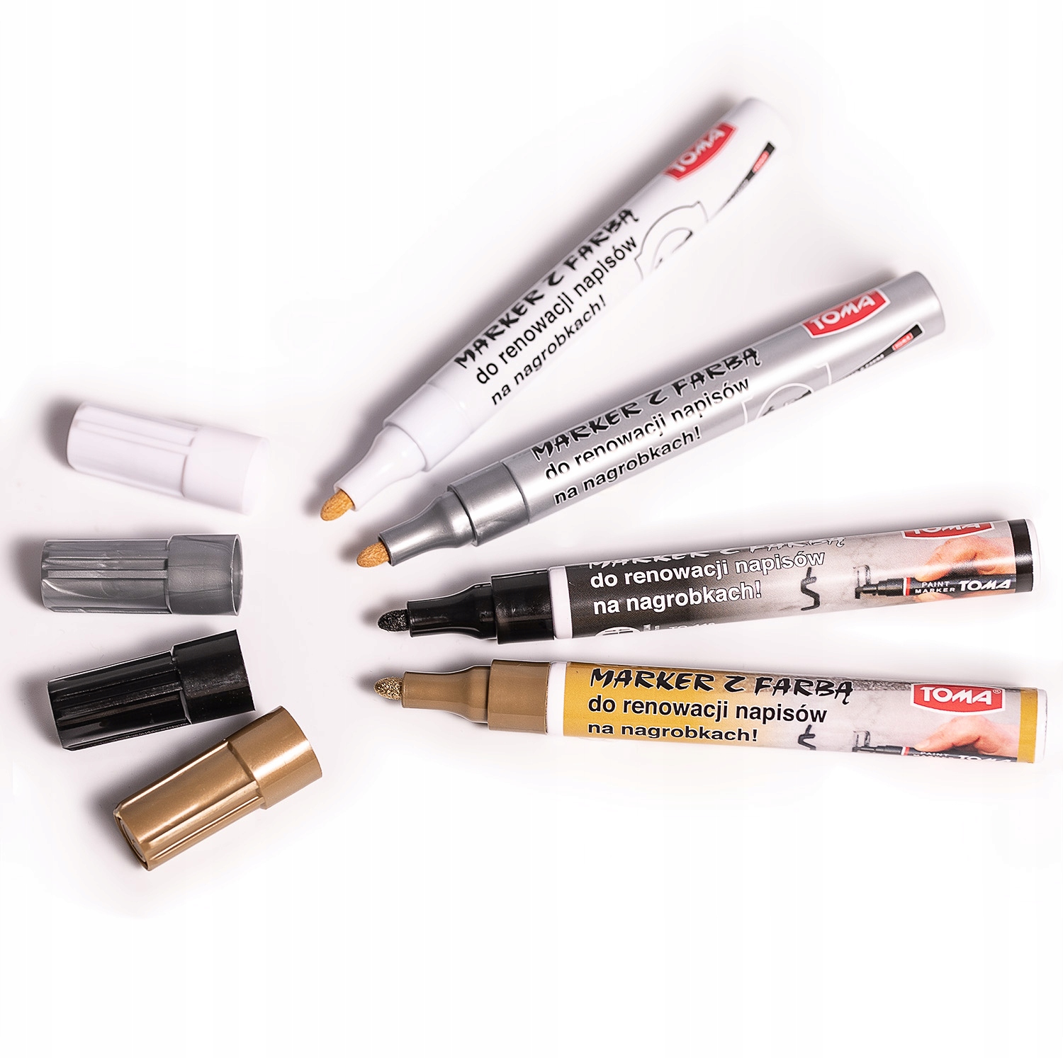 MARKER DO RENOWACJI NAPRAWY NAGROBKÓW GROBÓW ZŁOTY EAN (GTIN) 5901133448811