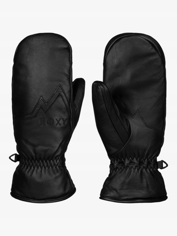 Roxy Eaststorm skórzane rękawice snowboardowe/narciarskie damskie rozmiar L