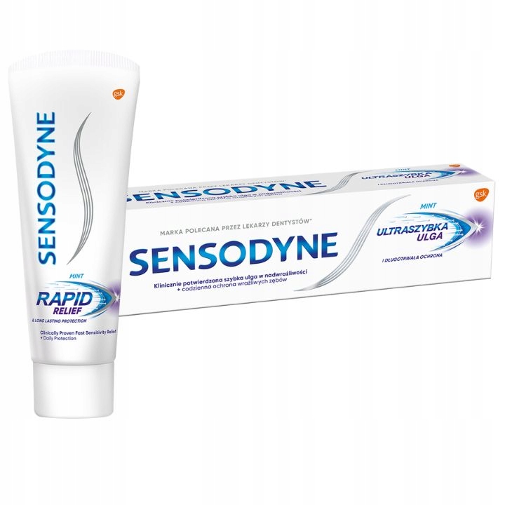 

Sensodyne UltraSzybka Ulga Pasta do Zębów 75ml