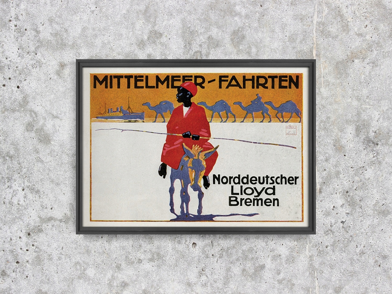 Plakat na płótnie do pokoju retro A1 Podróż handel Format papieru A1