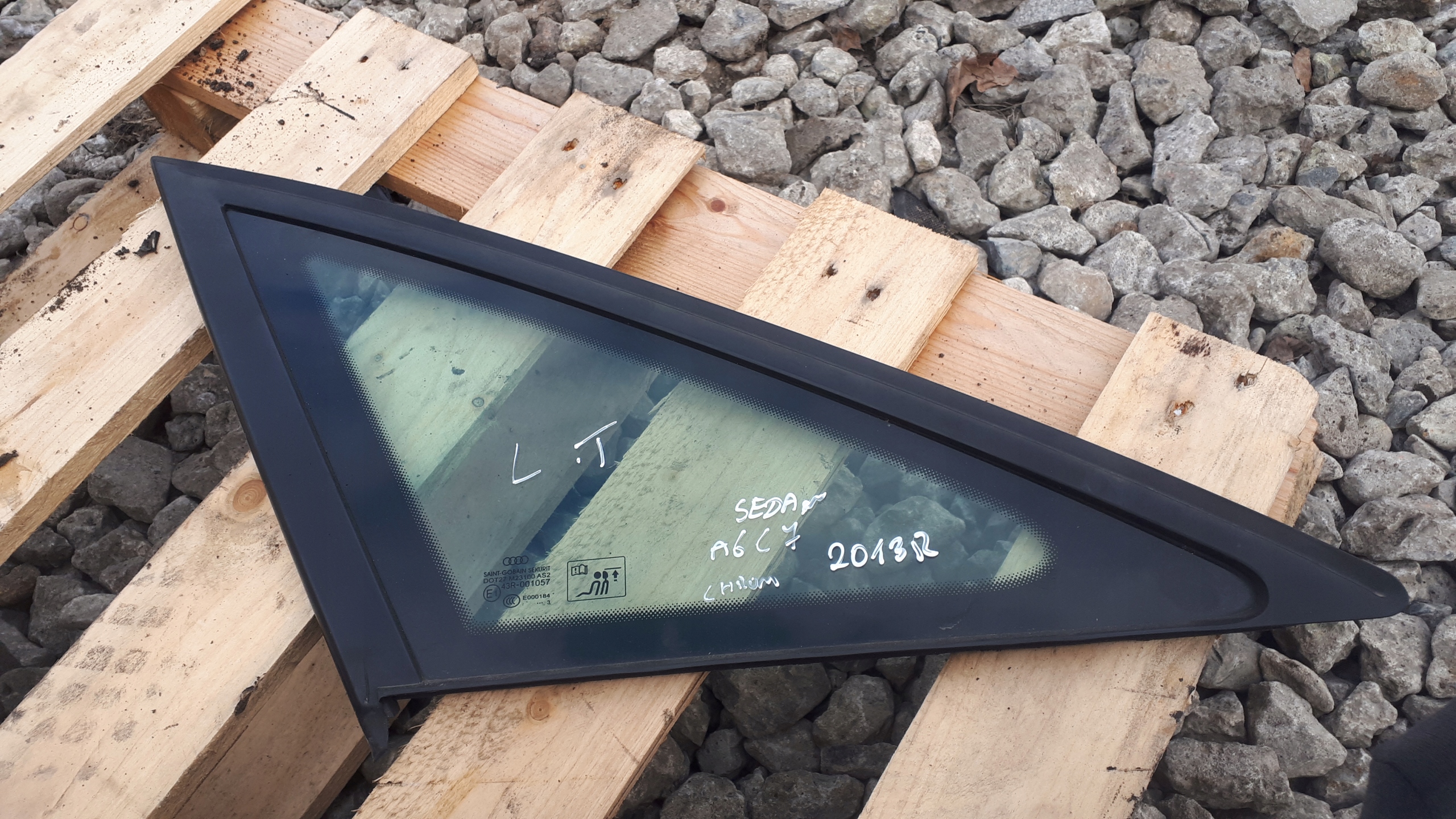 A6 C7 window bodywork left left rear part sedan 13R