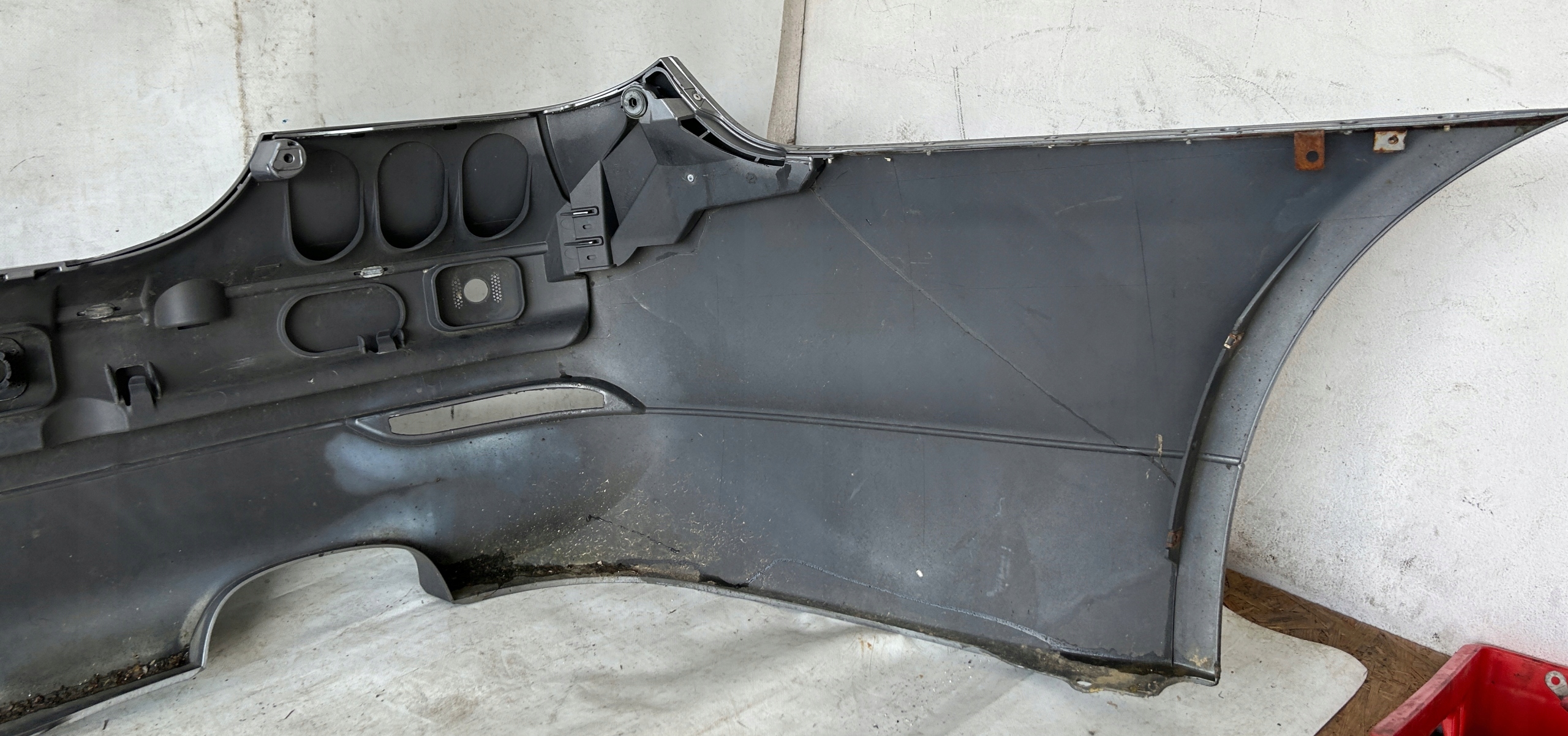 bumper rear part rear BMW 5 E60 sedan PDC