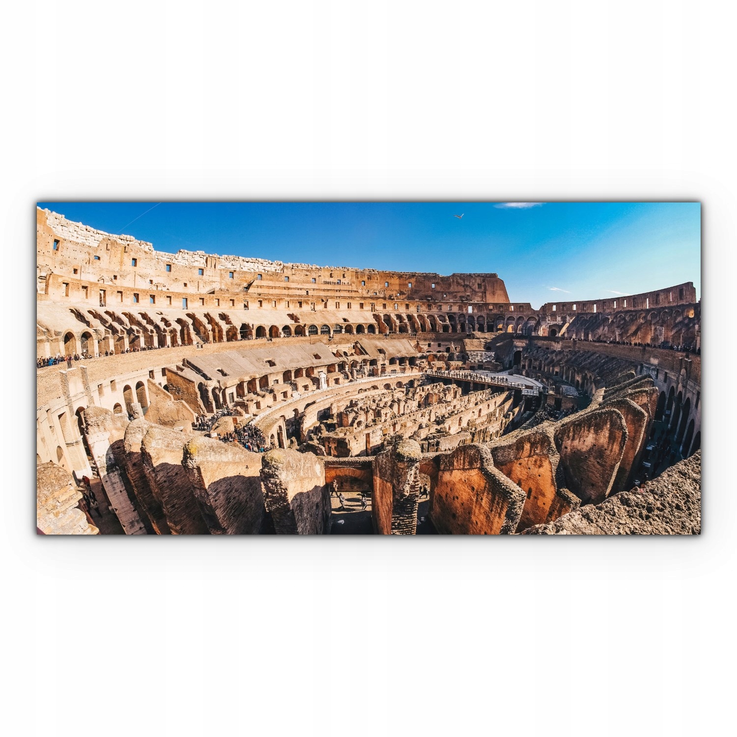

foto-obraz na płótnie 120x60 Koloseum Rzym Miasto