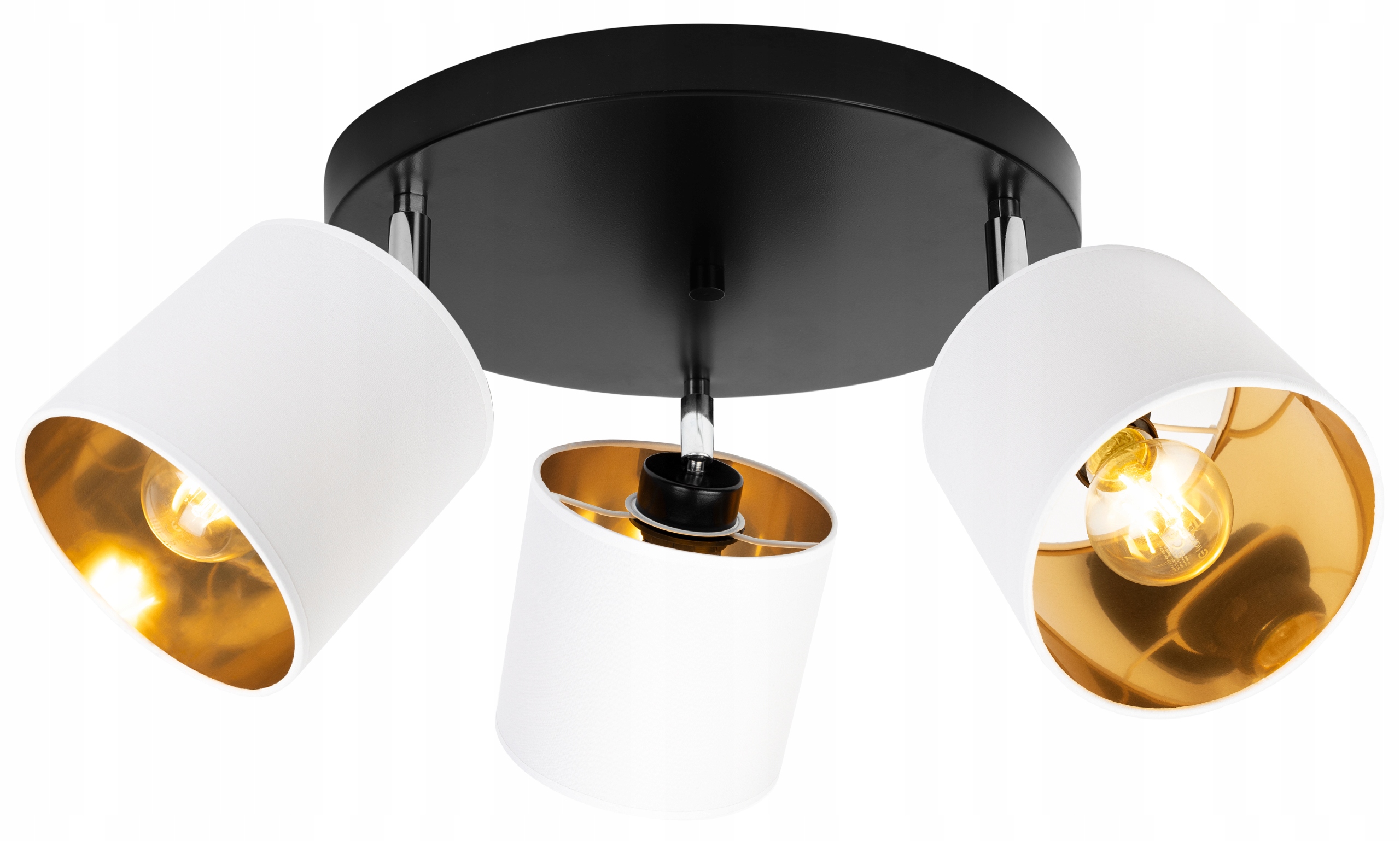 Závěsná Stropní Lampa Lustr Zlatý Stropní Svítidlo Led