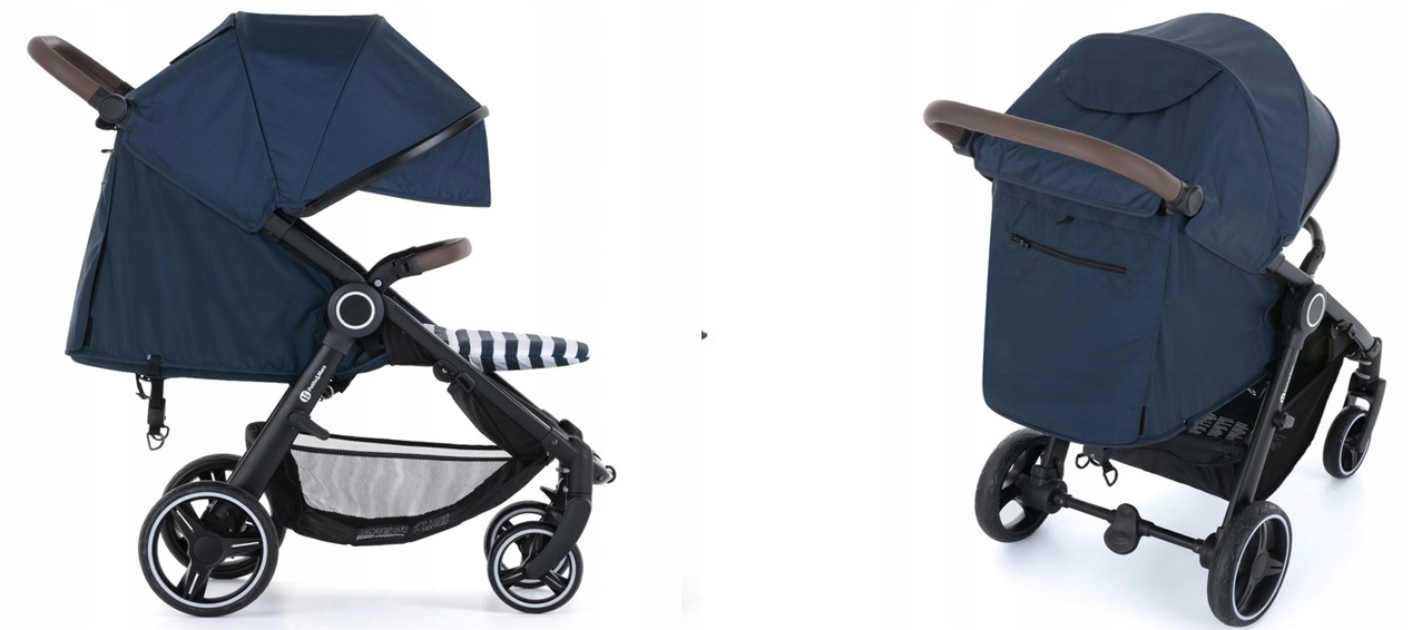 WÓZEK SPACEROWY PetiteMars Street+ HERITAGE VODA Liczba kół 4