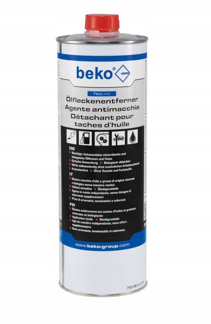 Levně Prostředek Na Odstraňování Olejových Skvrn Beko Tecline 1 L