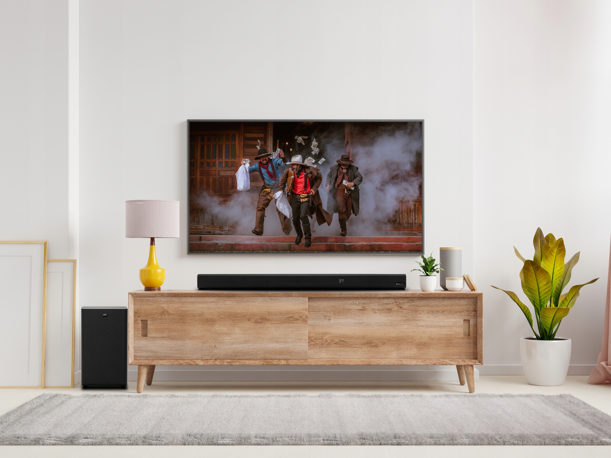 Soundbar JVC TH-E851B 3.1 subwoofer 320W HDMI BT Marka JVC