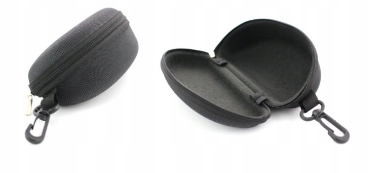 

Etui Na Okulary Pokrowiec Z Suwak Czarne Sztywne