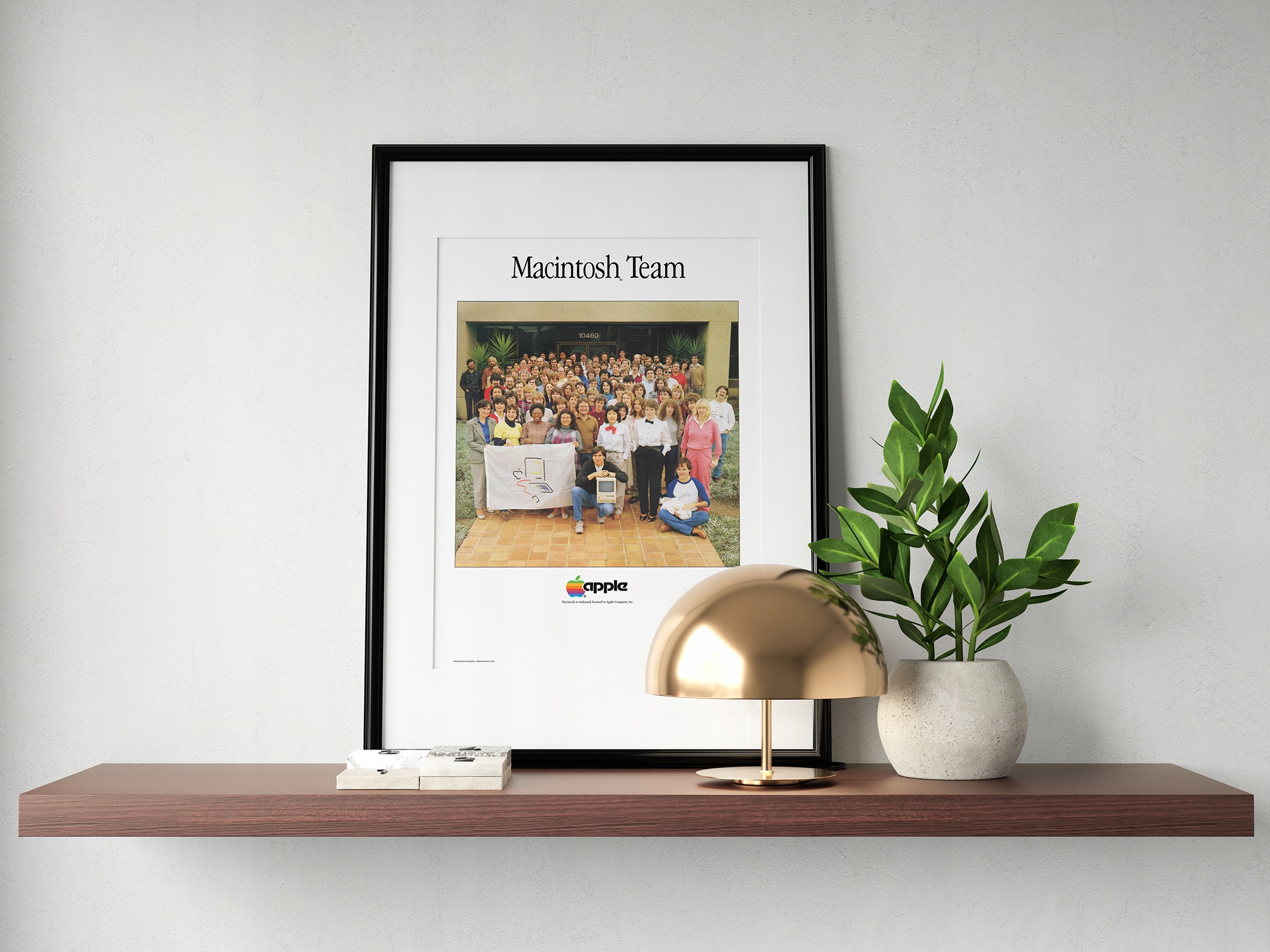 Macintosh Team 1984 30x40cm