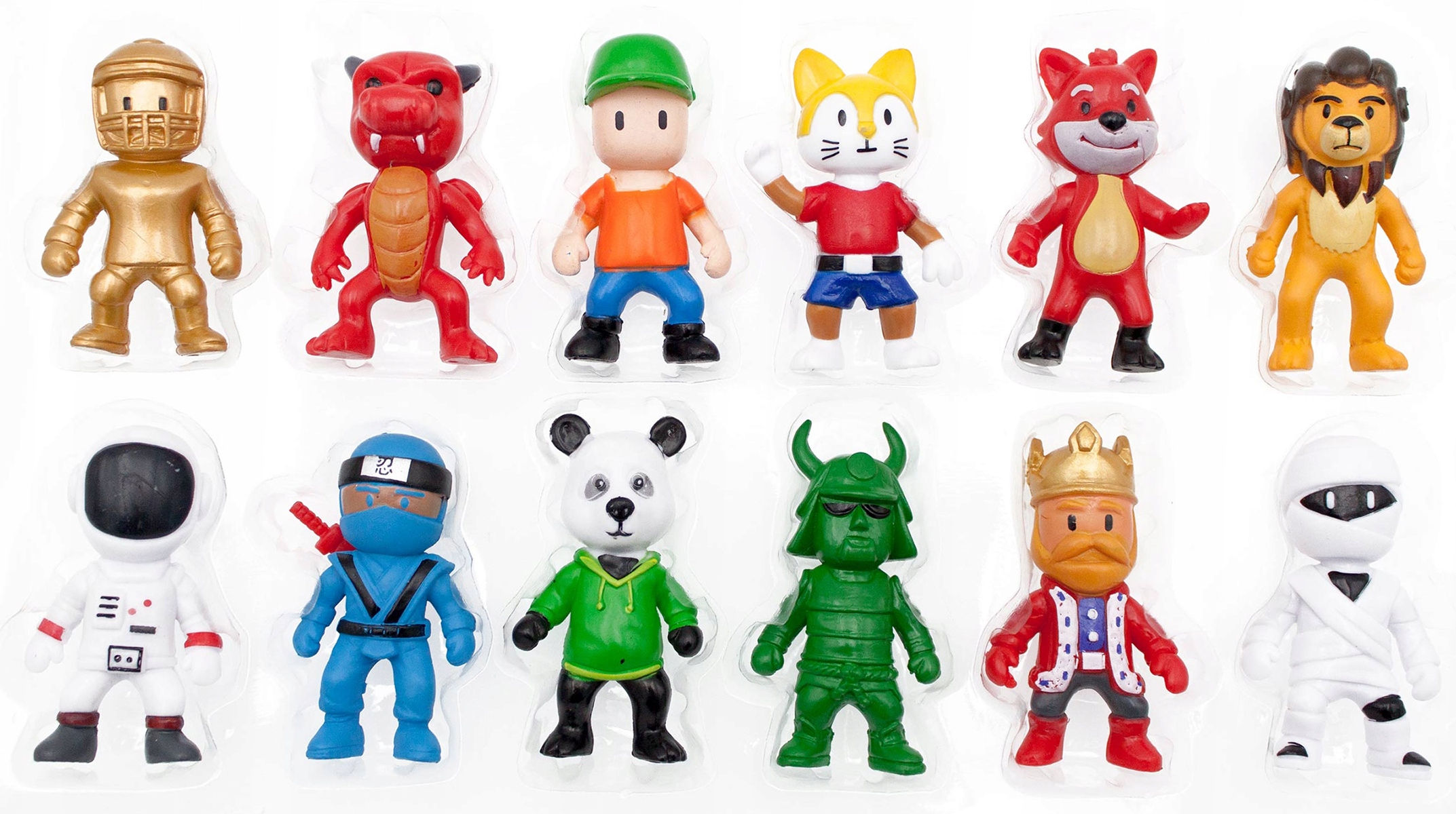 FIGURKI STUMBLE GUYS ZESTAW 12 FIGUREK Z GRY Marka inna