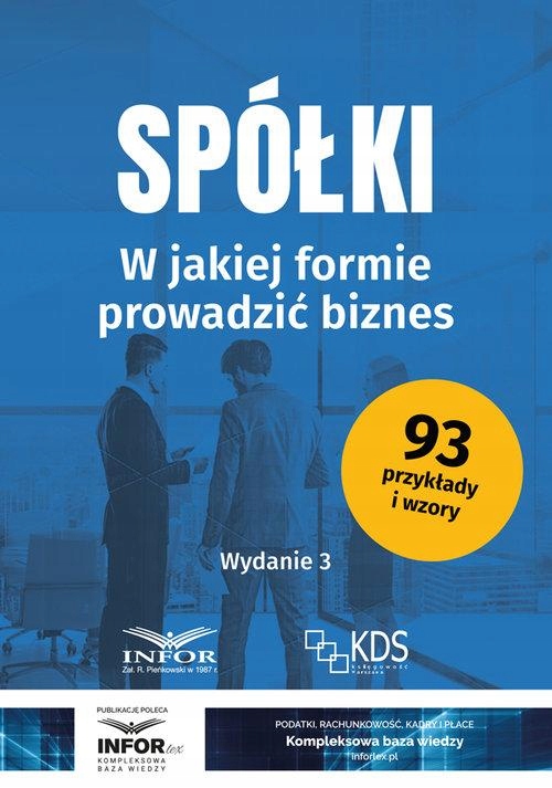 SPÓŁKI W JAKIEJ FORMIE PROWADZIĆ BIZNES