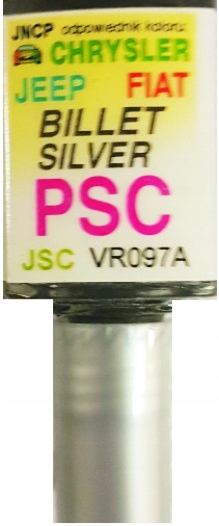 CHRYSLER JEEP FIAT PSC BILLET SILVER VISION LAKIER ZAPRAWKA DO RYS 10ML ARA
