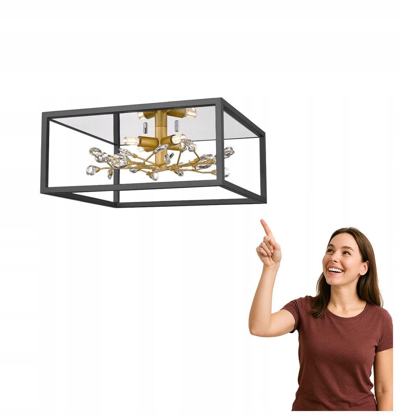 Stropná lampa Spring C0578-04A-B5TF Zuma Line