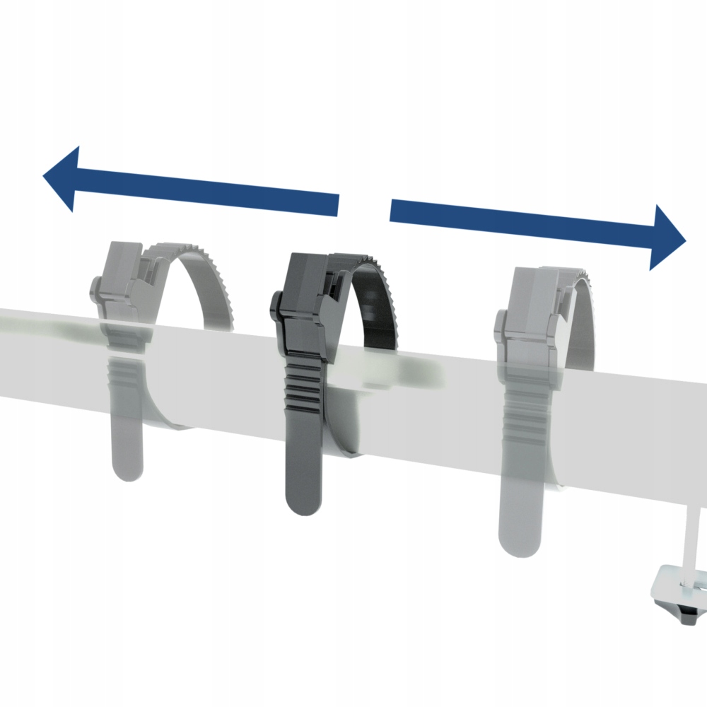 3x BAGAŻNIK DACHOWY NA ROWER - ALUMINIOWY UCHWYT ROWEROWY NA DACH - AMOS Szerokość produktu 21 cm