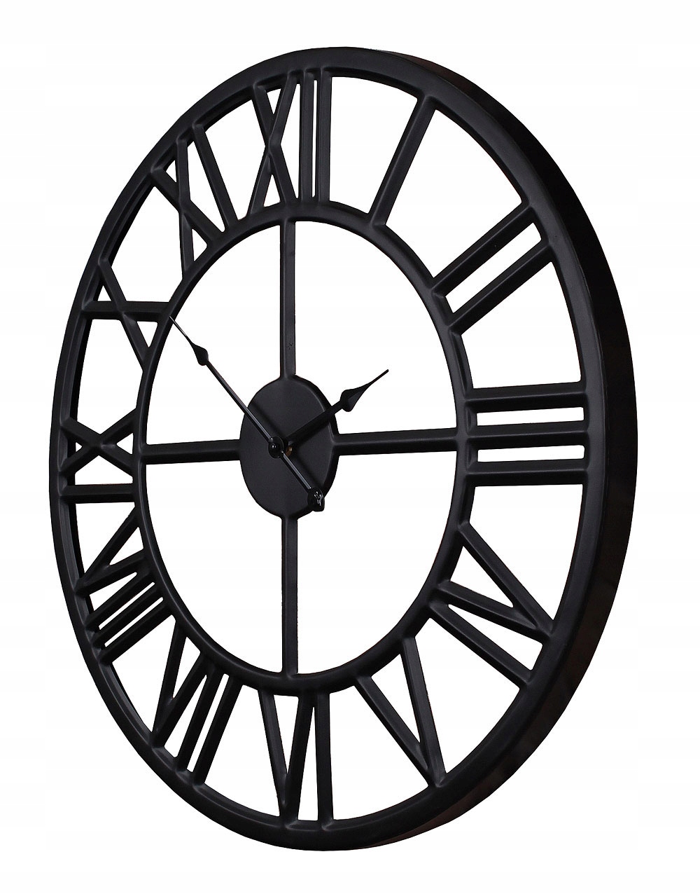 

Zegar czarny metalowy loft nowoczesny retro ścianę