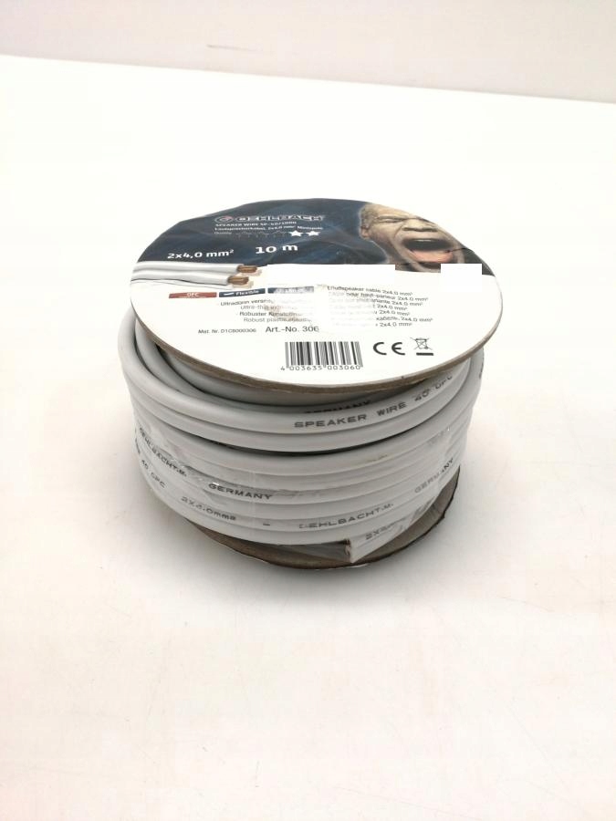 OEHLBACH SP-40 10M BIAŁY KABEL AUDIO Długość kabla 10 m