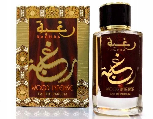 Lattafa Raghba Wood Intense 100 ml Parfémovaná voda Arabské Parfémy Unisex