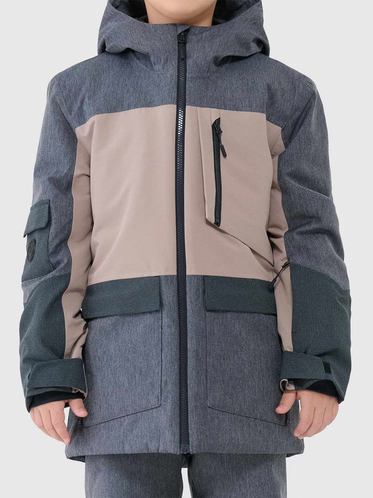 Kurtka Chłopięca Zimowa 4F Snowboardowa Narciarska TTJAU0831 AW25 152