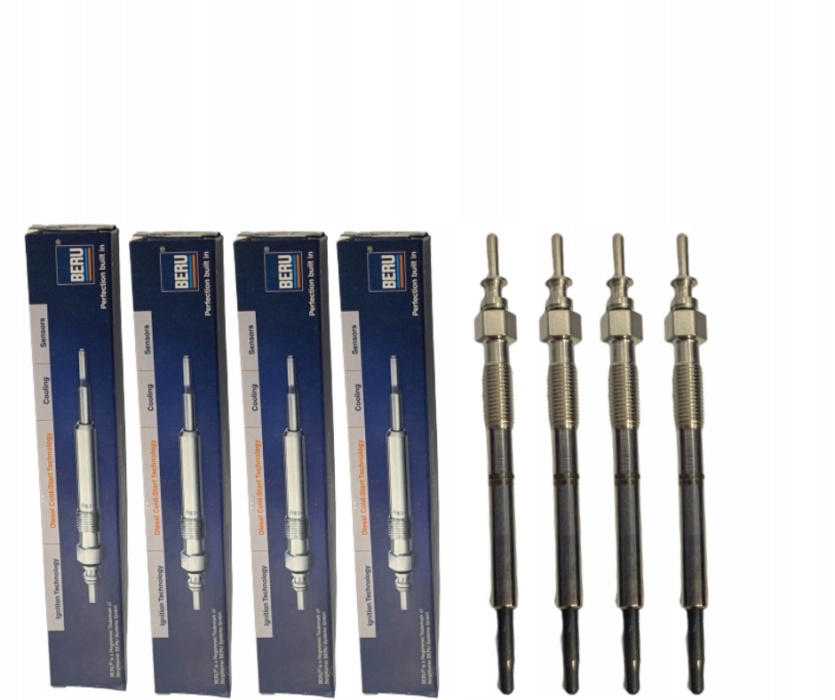 4 x ŚWIECA ŻAROWA BERU OPEL ASTRA ZAFIRA 1.7 CDTI