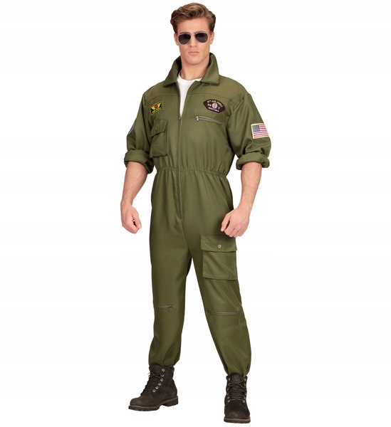 Kostým Kombineza Pilota Pilot Letec Letecký Mechanik L