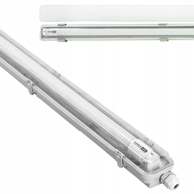 

Oprawa hermetyczna lampa 120cm 1x Świetlówka Led