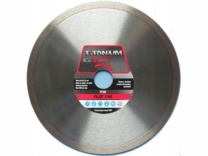 

Tarcza Tnąca Diamentowa 150 mm Titanium Fliz