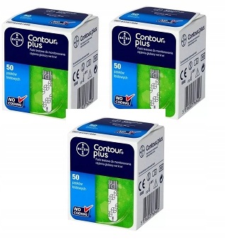 Contour Plus Paski do pomiaru glukozy