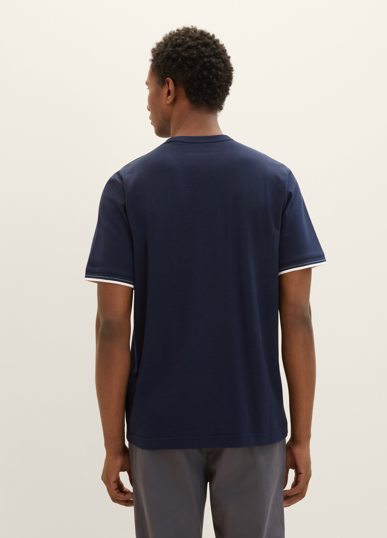 Tom Tailor T-shirt With A Print - Sky Captain Blue 14899308833