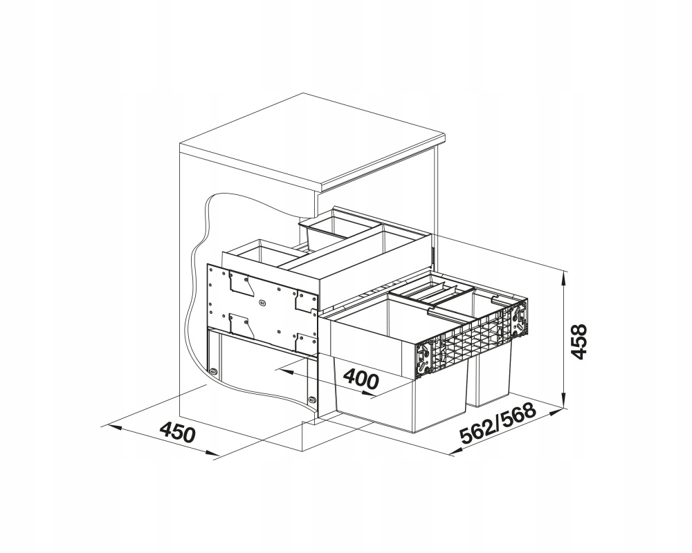 BLANCO SELECT II XL 60/3 ORGA Marka Blanco