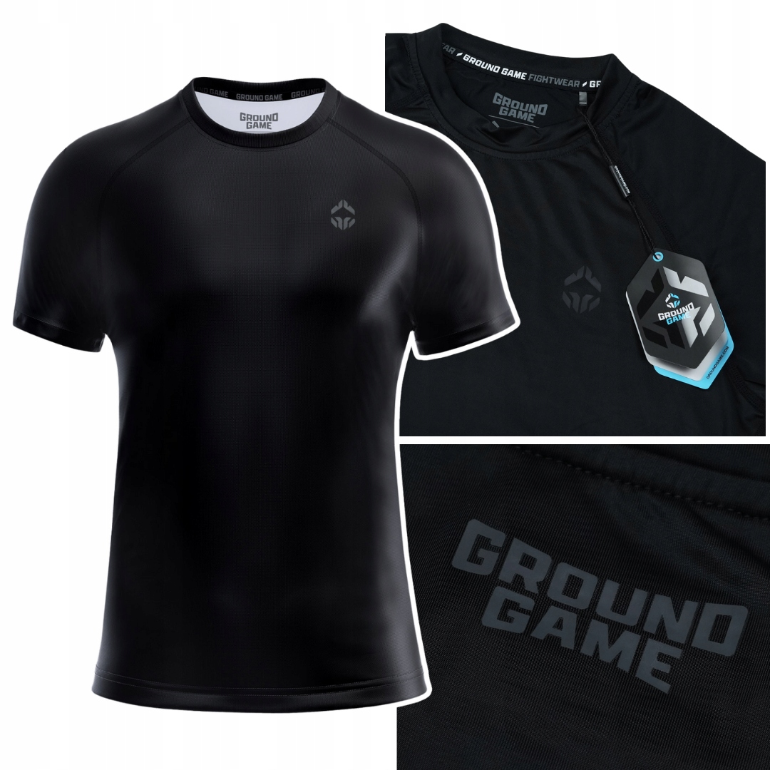 Rashguard treningowy męski Ground Game Essential Shadow r. L