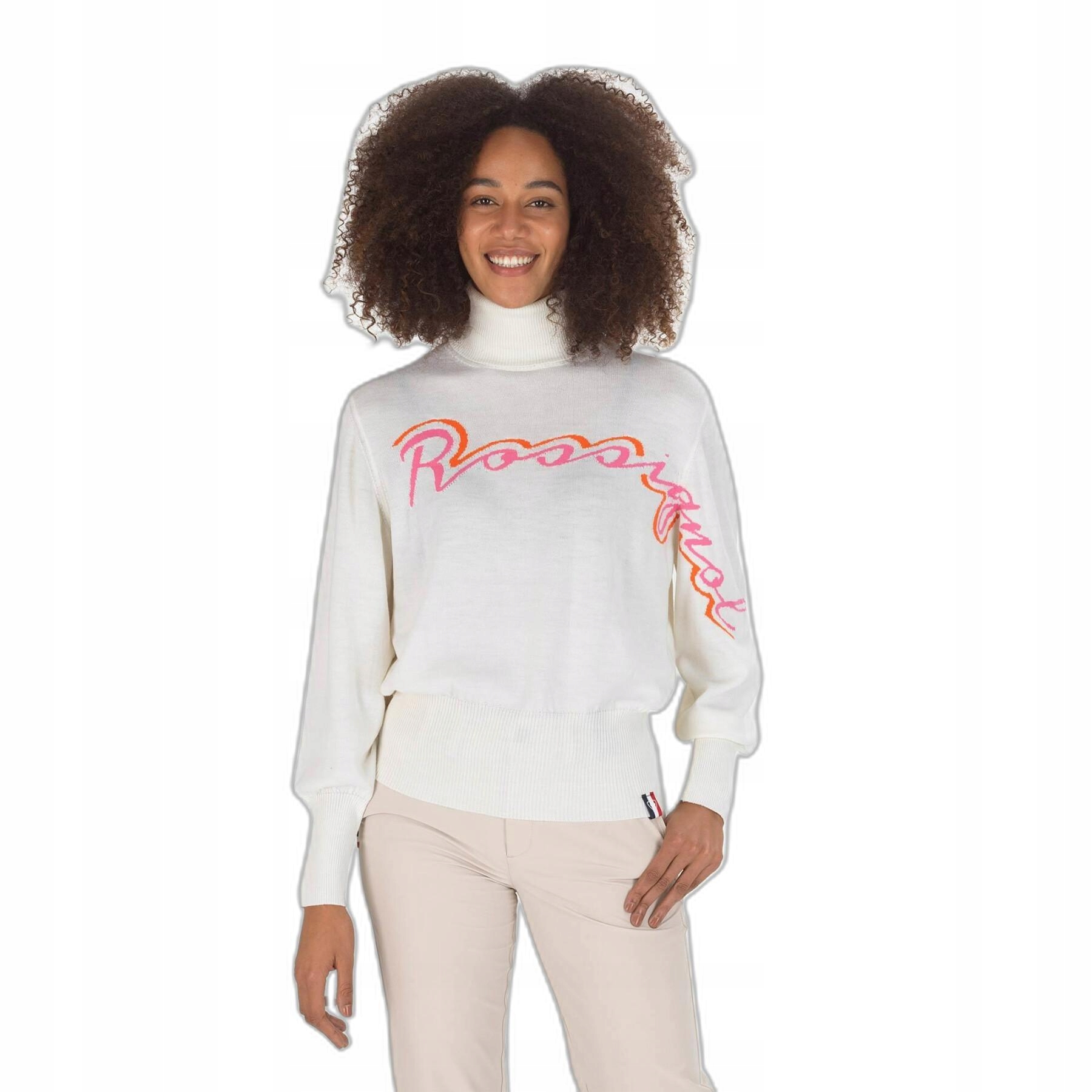 Svetr Rossignol S Potiskem Signature Rln Knt White M