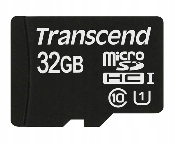 Karta Transcend MicroSDHC 32GB Premium, Class 10 Uhs-i 300x, bez…