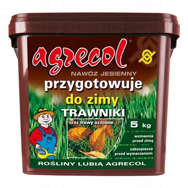 

Nawóz Agrecol granu. jesienny do trawników 5kg