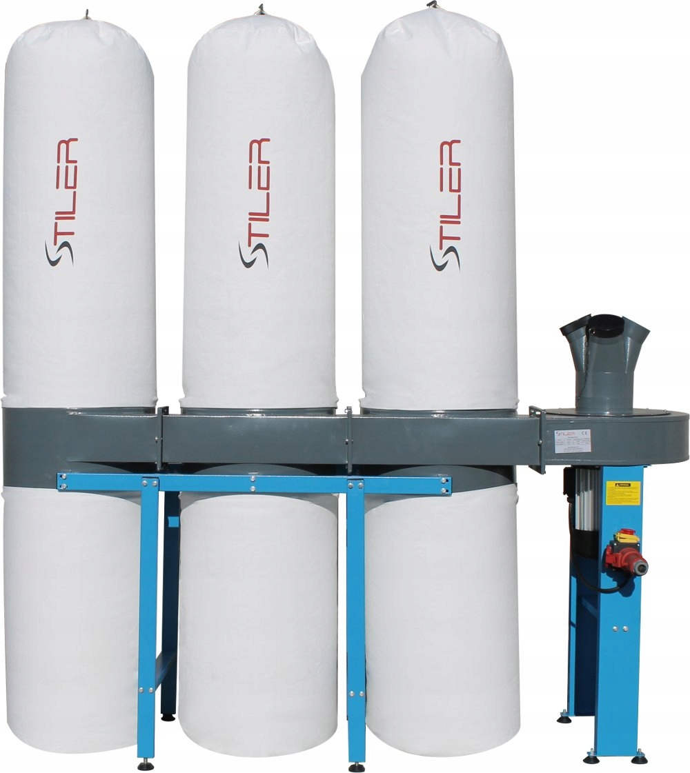 Odsávání Pilin A Třísek Prachu Ze Dřeva Odsávání Stiler FM350 4860 M3/H 3800 V 400V
