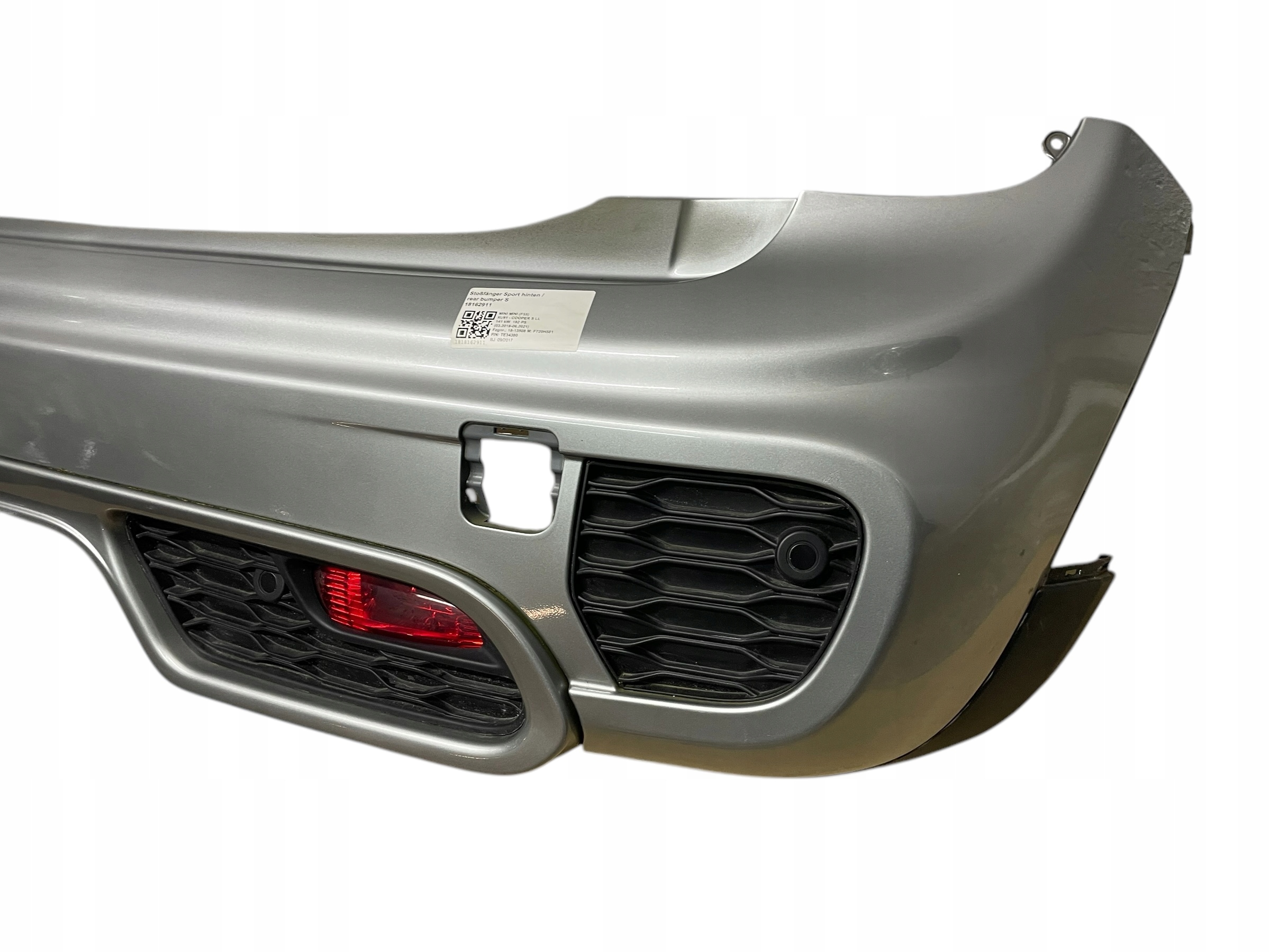 bumper rear part 4xPDC KPL MINI F55 JCW