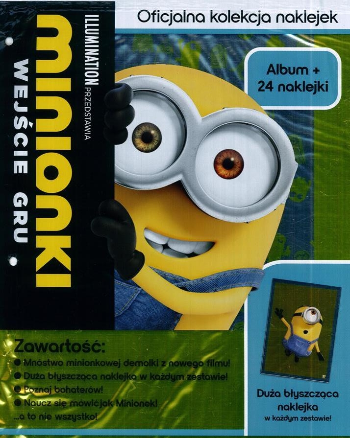 Zestaw Startowy Album Minionki