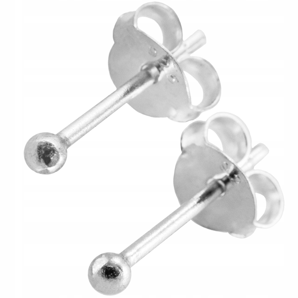 

Kolczyki kulki kulka 2,0 mm sztyfty srebro 0,925