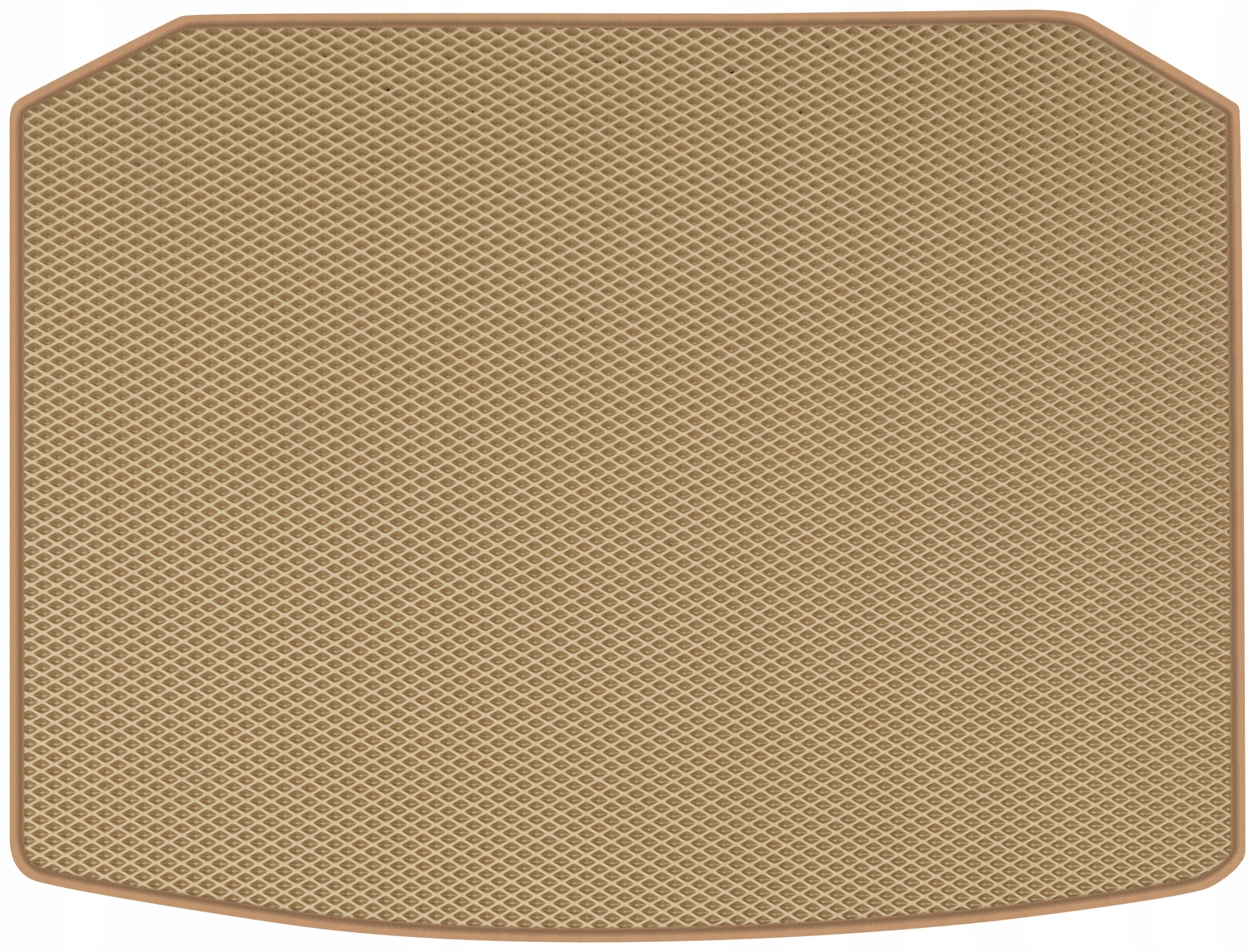 Škoda Karoq Suv 2x4 2017- Rohož do kufru Béžová kosočtvercová