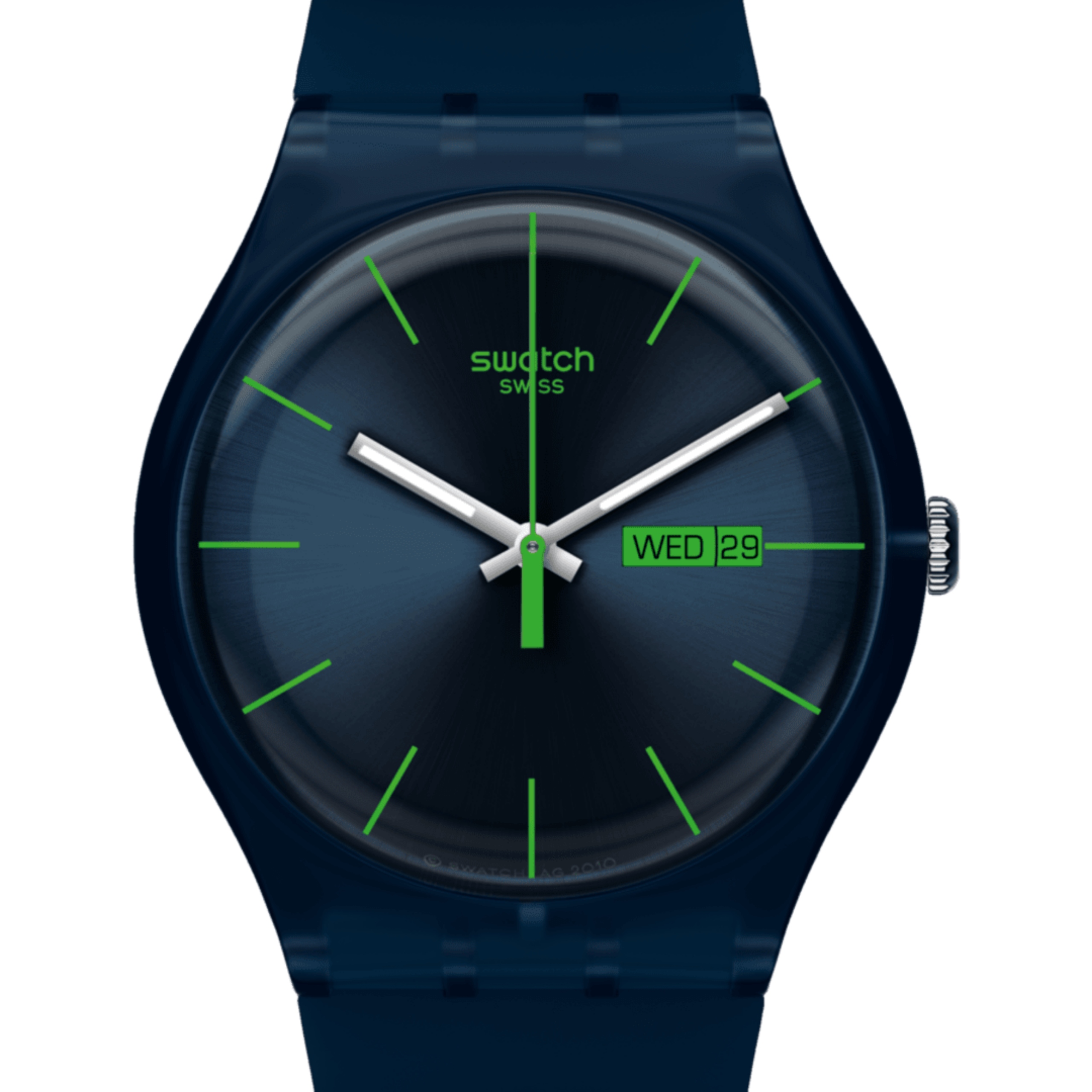 Hodinky Swatch Blue Rebel SO29N704