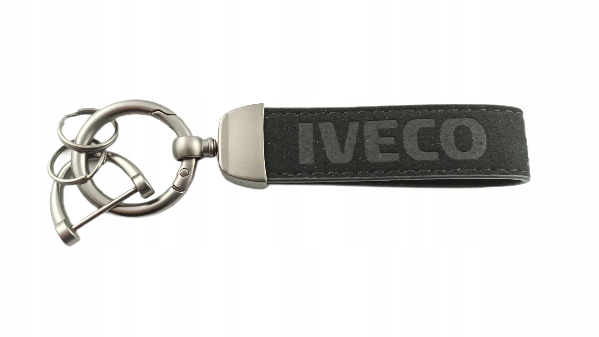 Iveco Brelok Breloczek Alcantara Czarny Nowy Model