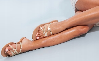 Prettylittlething Nazouváky Zlaté Kožené 40 V7A