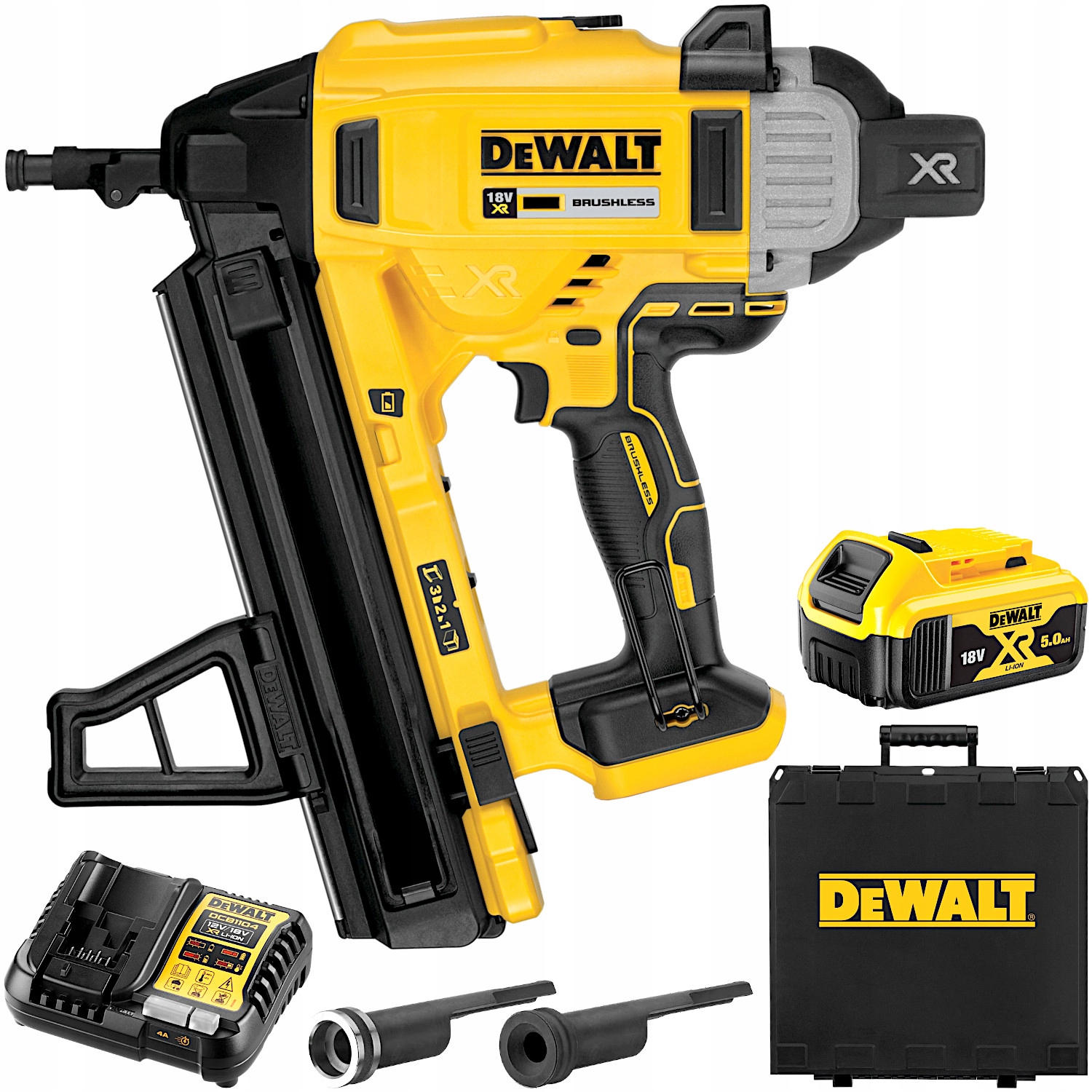 DeWalt Gwoździarka akumulatorowa 18V DCN890N walizka Aku 5Ah Ład