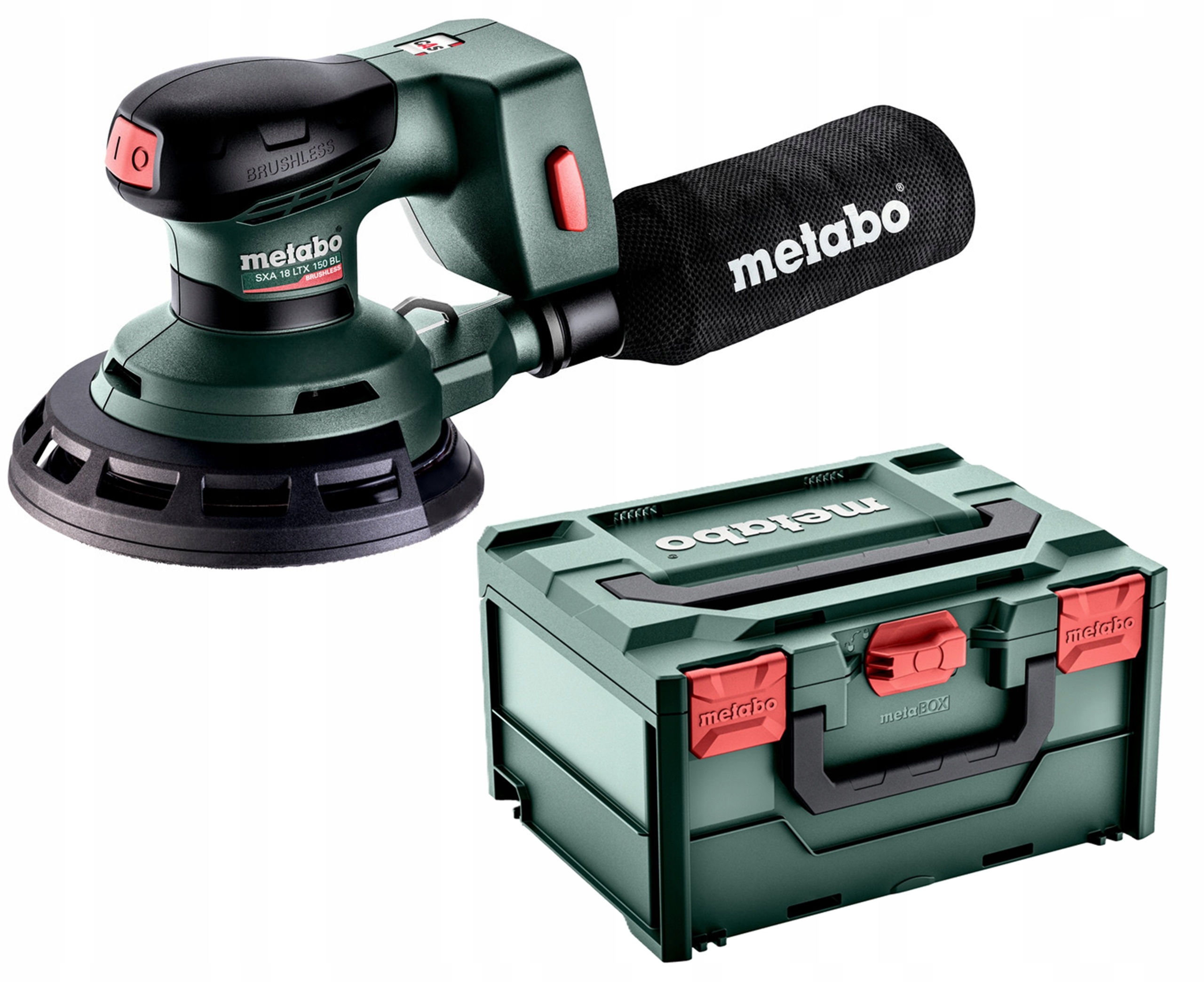 Szlifierka Mimośrodowa Akumulatorowa Metabo Sxa 18 Ltx 150 Bl 150mm 18V