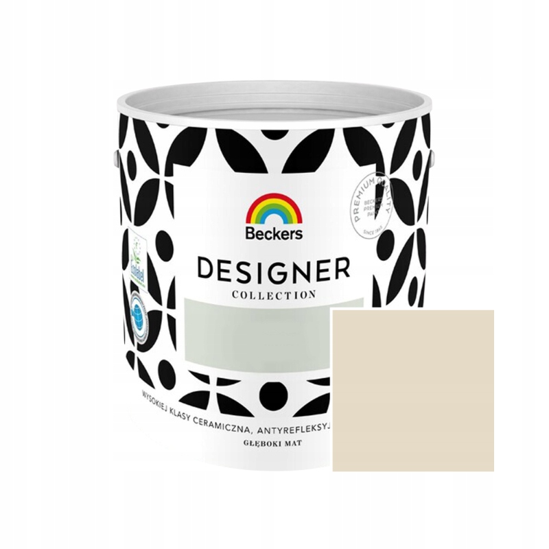 Farba ceramiczna designer collection sparkling 2,5l Beckers