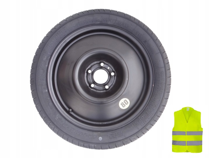 Dojazdové koleso 17 Peugeot 4007 I (2007-2012) 17 palcov vesta