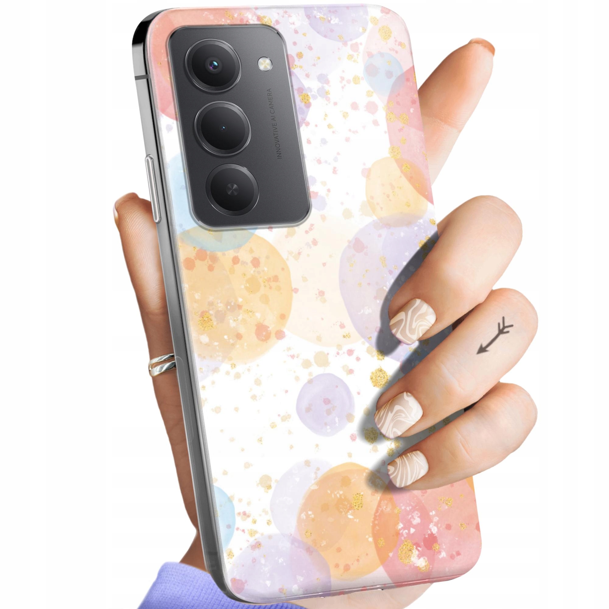 Etui Do Xiaomi Redmi 15 15 5G Watercolor Akwarela Obraz Obudowa