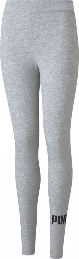 LEGGINSY DLA DZIECI PUMA ESS LOGO LEGGINGS JASNOSZARE 587035 04 r 116cm