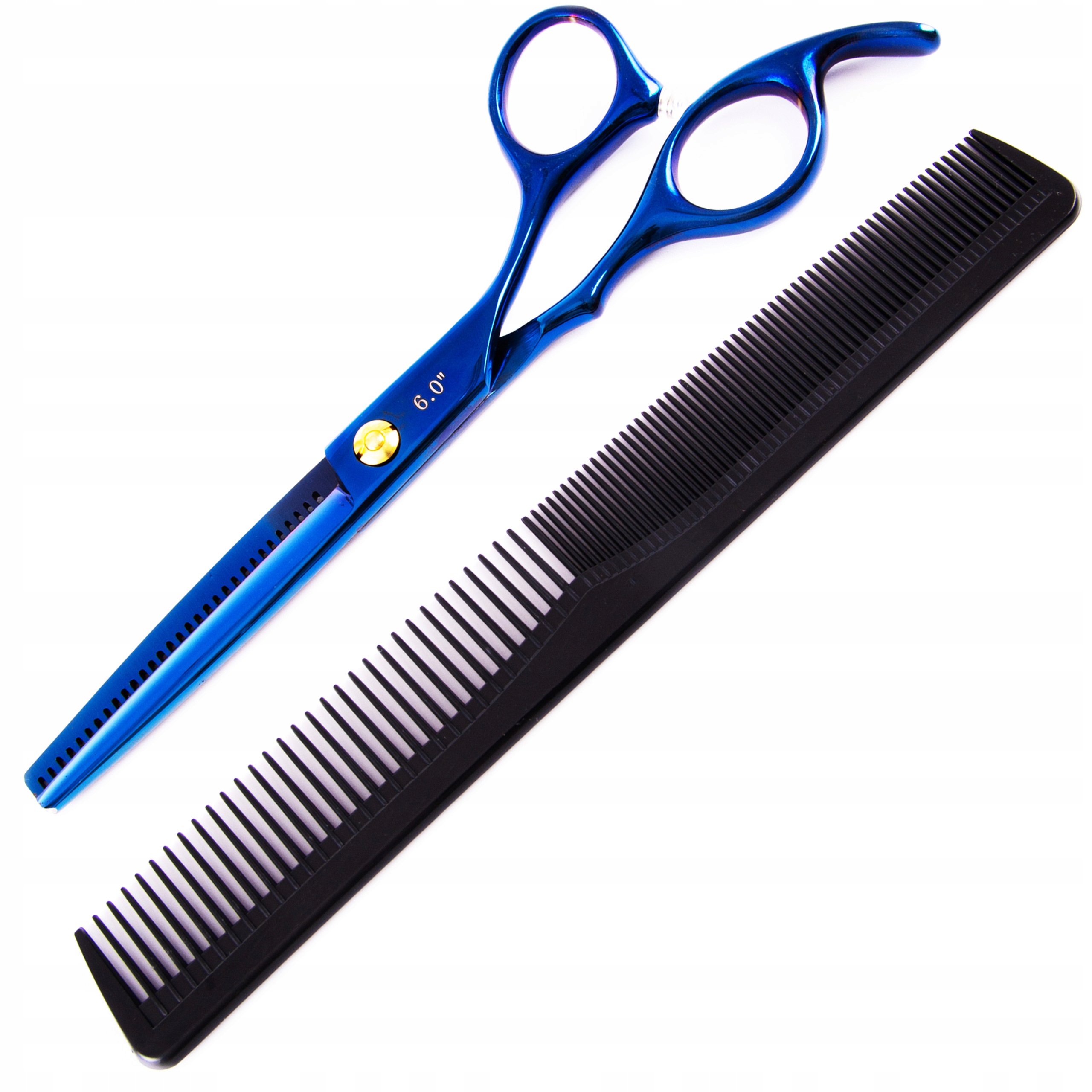 Fox degażówki do strzyżenia włosów zestaw etui