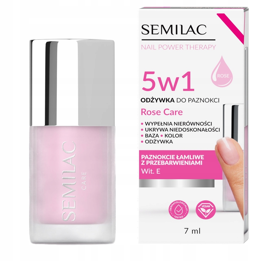 

Semilac Odżywka Do Paznokci Rose Care 7ml